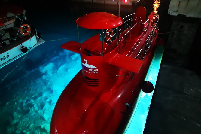 1-Hour Guided Semi-Submarine Tour to Isola Bella - The Blue Grotto stop