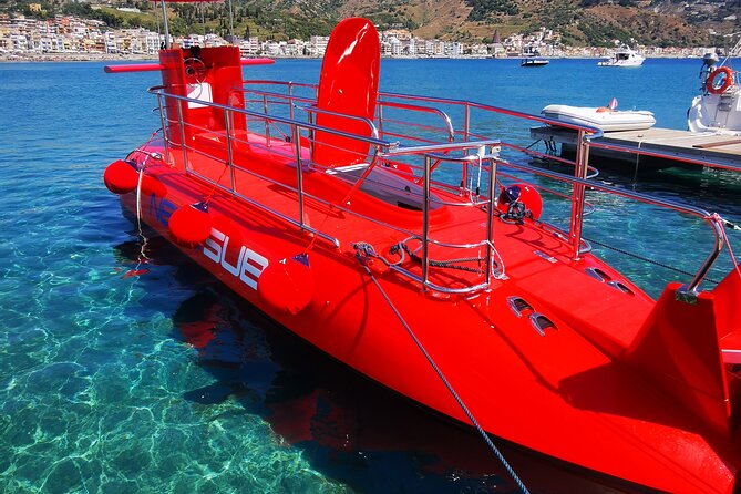 1-Hour Guided Semi-Submarine Tour to Isola Bella - Weather can change the experience