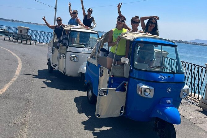 2 Hours Calessino/ Tuk tuk Tour to Syracuse and Ortigia Island - What the ride feels like