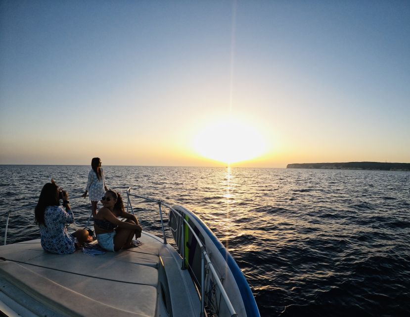 3-hour boat trip at sunset with the sighting Delfini - The sunset stop near Lampedusa