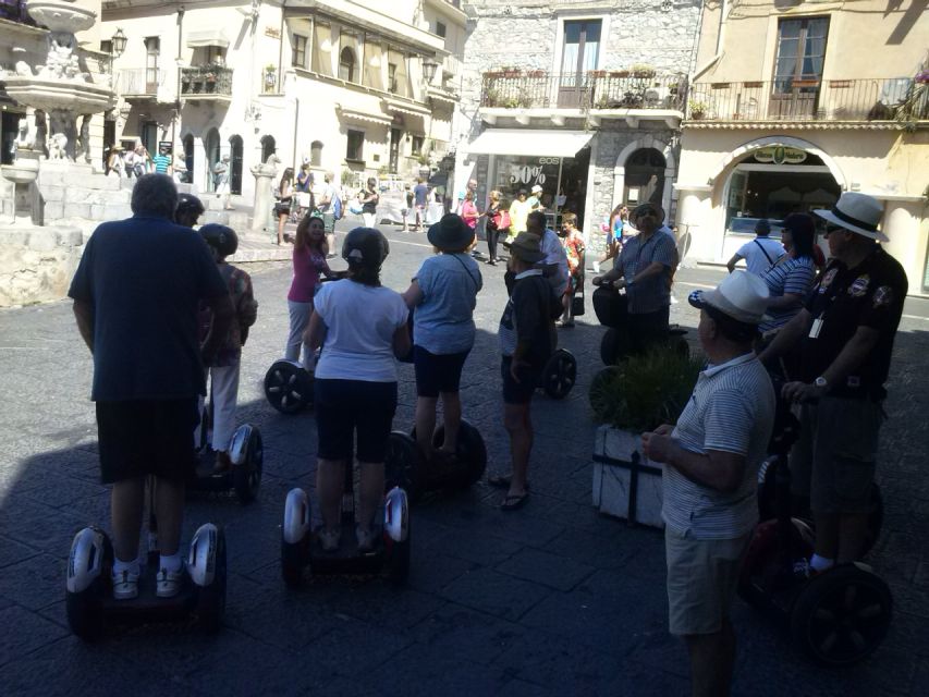 3-Hour Taormina Segway PT Authorized Tour - Duomo Square and the Centauressa Fountain
