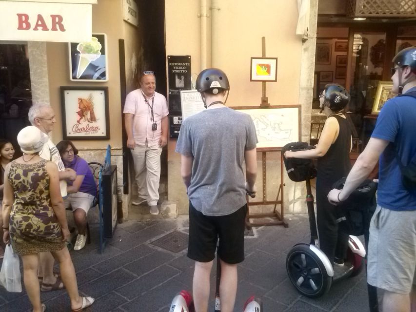 3-Hour Taormina Segway PT Authorized Tour - San Domenico Palace and the route toward the gardens