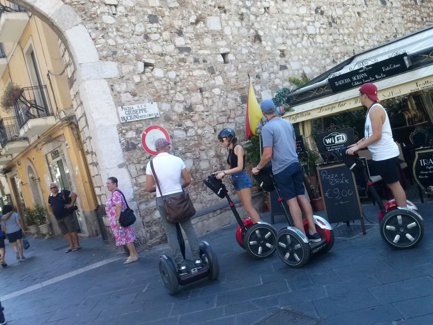 3-Hour Taormina Segway PT Authorized Tour - Starting above Porta Catania Parking
