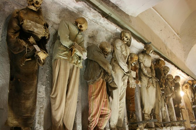 4-Hour Tour of the Capuchin Catacombs and Monreale Cathedral from Palermo - Inside the Capuchin Catacombs and the four corridors