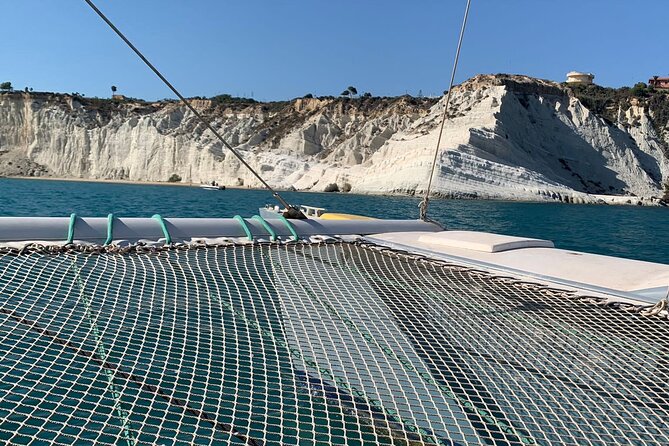 4 Hours Catamaran Tour to the Scala dei Turchi - Giuseppe’s relaxed way of hosting