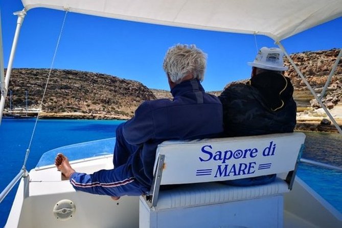 7 hours Boat trip to Lampedusa lunch, SUP and Snorkeling - La Tabaccara’s clear water and wind-sensitive route
