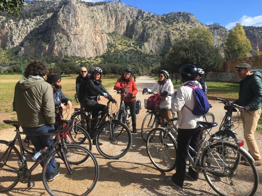 a PRIVATE ride of Favorita Park and Mondello - Addaura, coastal views, and the return ride