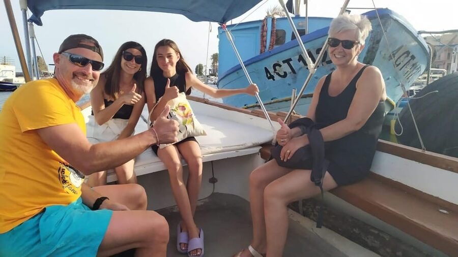 Aci Trezza boat tour sunset and dinner sicilian family home - From Via Ricca, 5 to the Cyclops coast