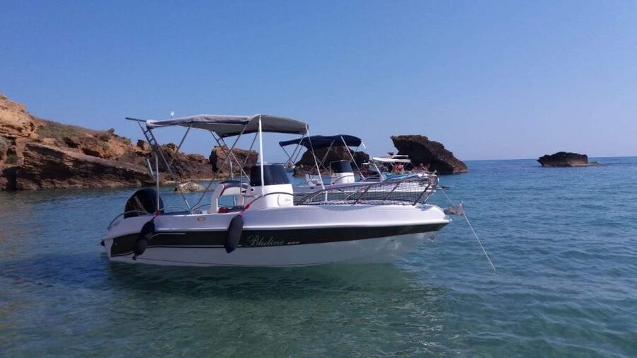 Agrigento: Stair of the Turks Cliffs Boat Tour & Swim Stops - The first swim at Scala dei Turchi