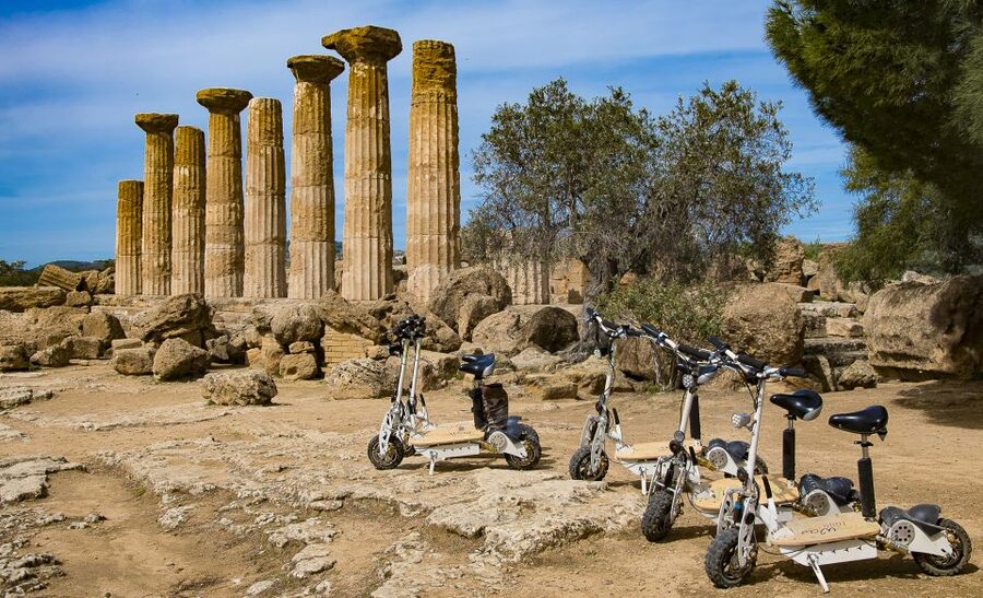 Agrigento: Valley of the Temples E-Scooter Tour - Roman roads, theater ruins, and the necropolis