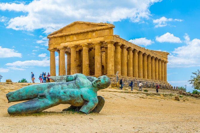 Agrigento Valley of the Temples Private Archeological Guided Tour - Temple of Olympian Zeus: grand plans in fallen stone