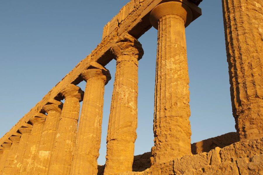 Agrigento: Valley of the Temples Skip-the-Line Sunset Tour - Walking through the Valley of the Temples