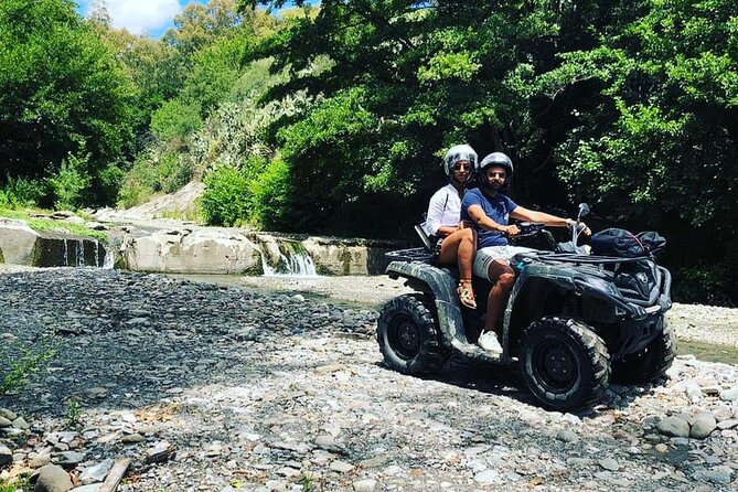 Alcantara Gorges Quad Tour 70% off road - 1 HOUR - The gorge and river sections