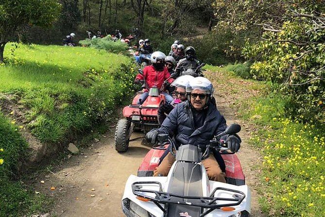 Alcantara Gorges Quad Tour 70% off road - 1 HOUR - What the $132.17 group price really means