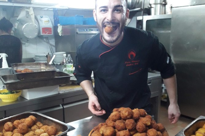 Arancino Making - 2 Hours to Learn how made Real Sicilian Arancino! - Cooking the rice, filling the center, and shaping the rice ball