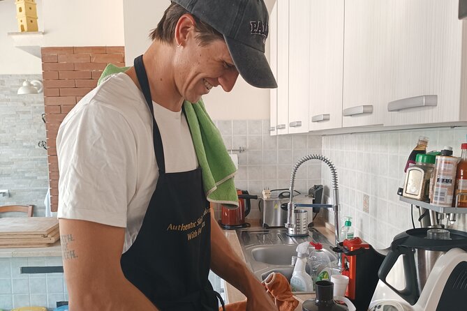 Authentic Sicilian Cooking Class in Palermo - Sitting down to a family-style lunch