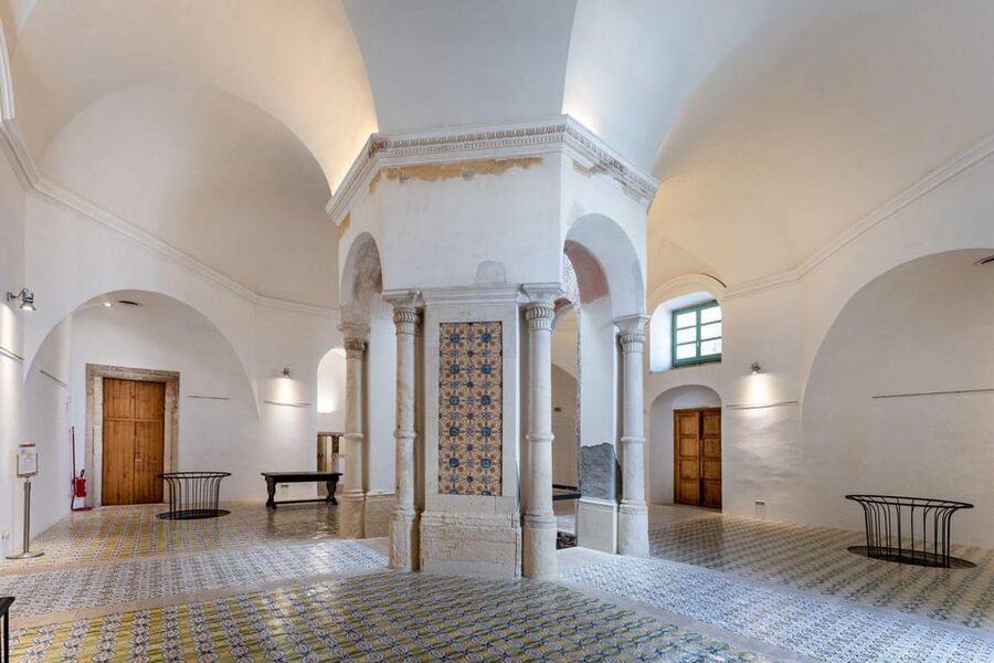 Benedictine Monastery of Catania - English Guided Tour - Roman houses beneath a modern library