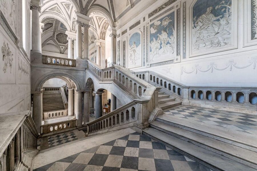 Benedictine Monastery of Catania - English Guided Tour - The cloisters reveal the monastery’s scale