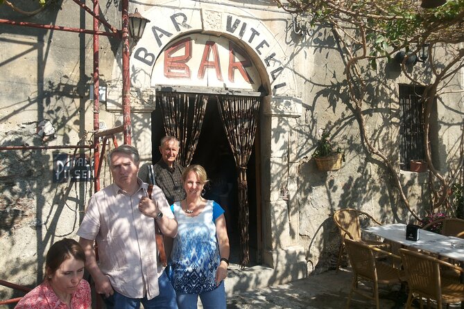 Best of Godfather and Taormina Tour with Street Food Tasting - One hour in Savoca, from church to famous bar