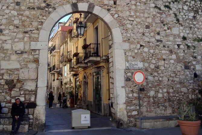 Best of Godfather and Taormina Tour with Street Food Tasting - Forza d’Agro and the coast from above