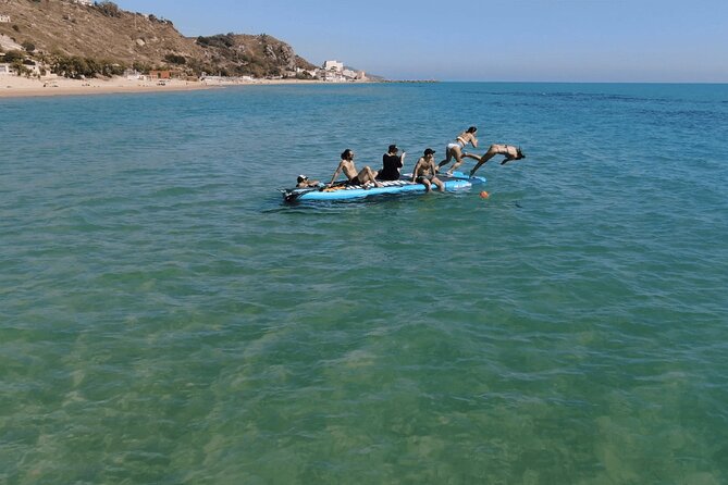 Big SUP / Paddle Board for Groups in Torre Salsa Nature Reserve - The 6km route through protected coastal nature