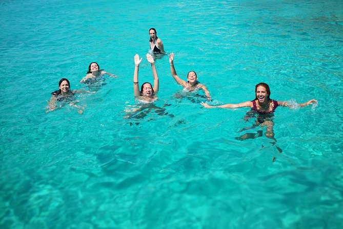 Boat Tour Egadi Day discover Favignana and Levanzo from Trapani - Cala Rossa brings the most famous swim