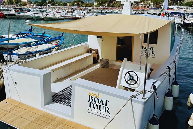 Boat Tour Mondello and Gulf of Palermo, with Aperitif (4 hours) - Swimming near Barcarello