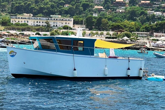 Boat Tour Mondello and Gulf of Palermo, with Aperitif (4 hours) - Capo Gallo: pale cliffs and blue water
