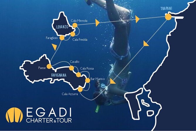 Boat tour to Egadi Favignana and Levanzo islands from Trapani - Bue Marino reveals Favignana’s quarry coast