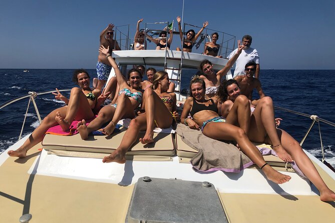 Boat tour to the gypsy reserve and Scopello stacks - Leaving Via Faro and heading toward Zingaro