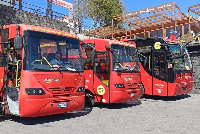 Bus Etna Experience of Italy - Food, shops, and extra time at Sapienza Refuge