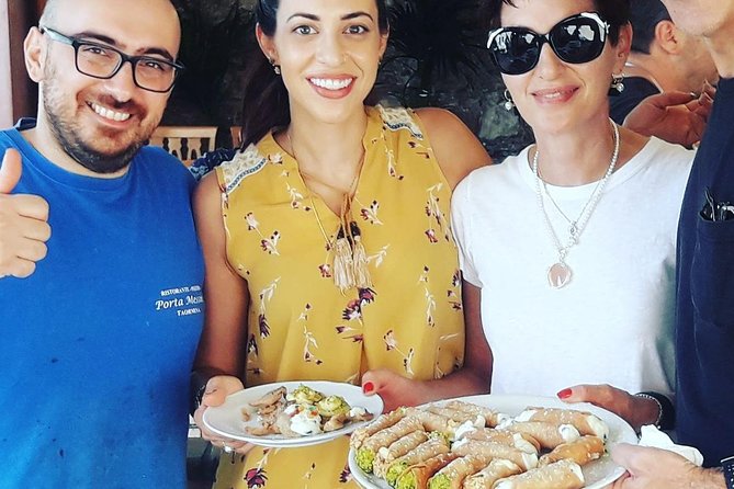 Cannoli Cooking Class in Taormina - Ricotta, cream, and filling the finished pastry
