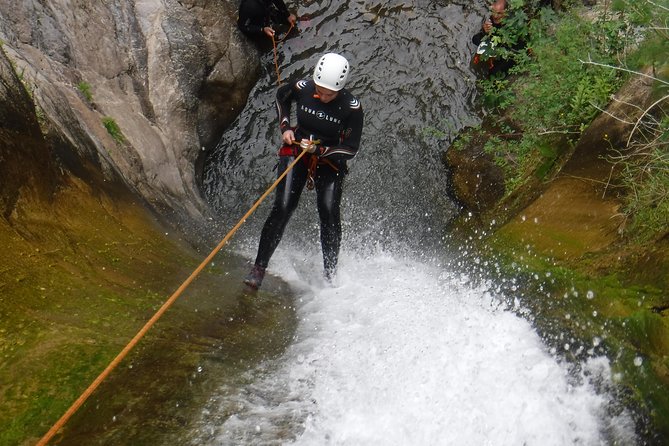Canyoning at the foot of Etna - Jumps, rock walls, and the level of adventure