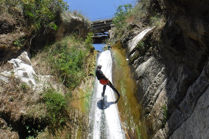 Canyoning at the foot of Etna - What the 9:00 am start looks like