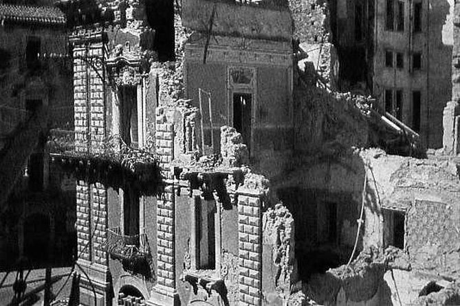 CATANIA 1943: Husky operation - Sant’Euplio and the visible marks of bombing