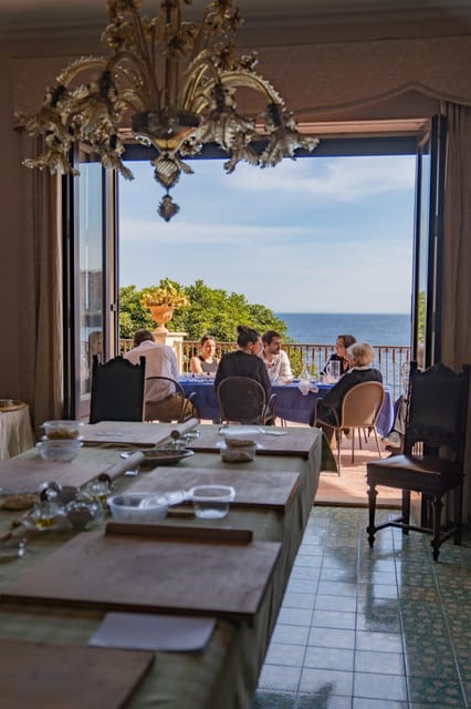 Catania: Cooking class set in a sea front historic villa - What You Make: Cavateddi Alla Norma and Cannoli