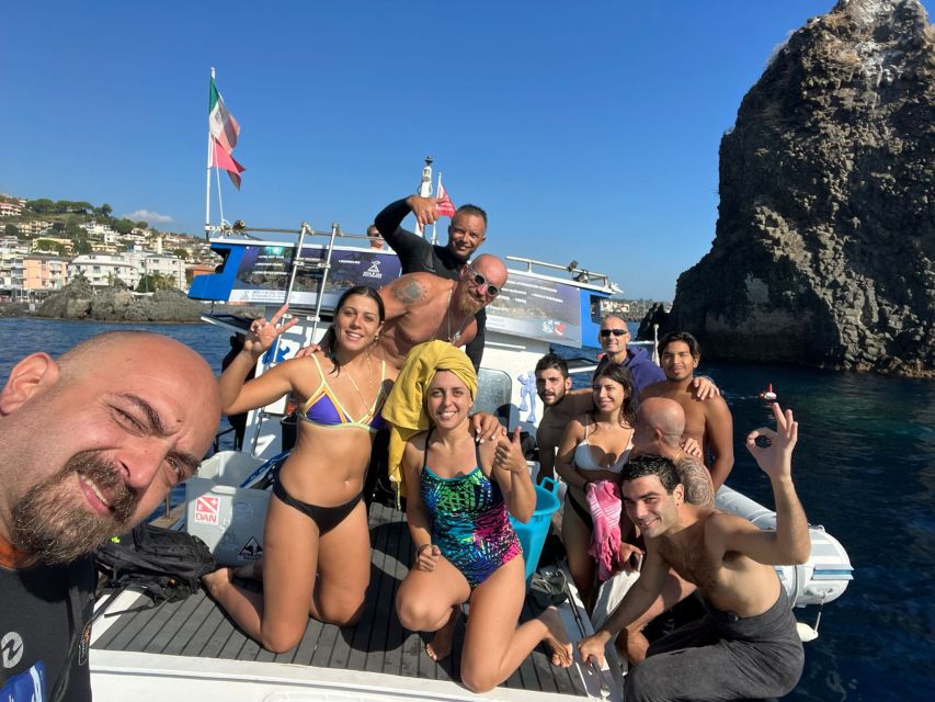 Catania: Cyclops Islands & Timpa Nature Reserve Boat Tour - Sicily’s volcanic coast, seen from the water