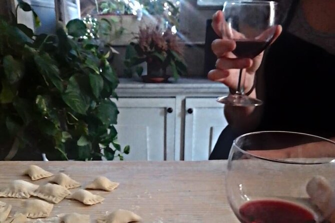 Catania Home Cooking: Pistachio Ravioli, Sicilian Pasta & Wine - A Sicilian kitchen in central Catania