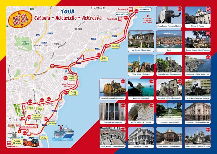 Catania: Hop-On Hop-Off Bus Tour to Acicastello & Acitrezza - Acitrezza and the Riviera dei Ciclopi