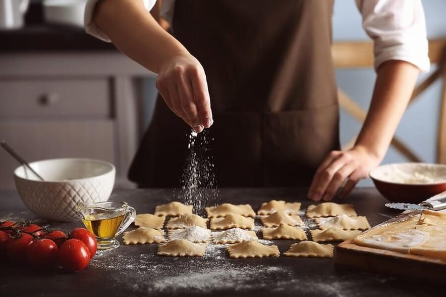 Catania: Pistachio Ravioli, Pasta Home Cooking Class w/ Wine - Key details at a glance