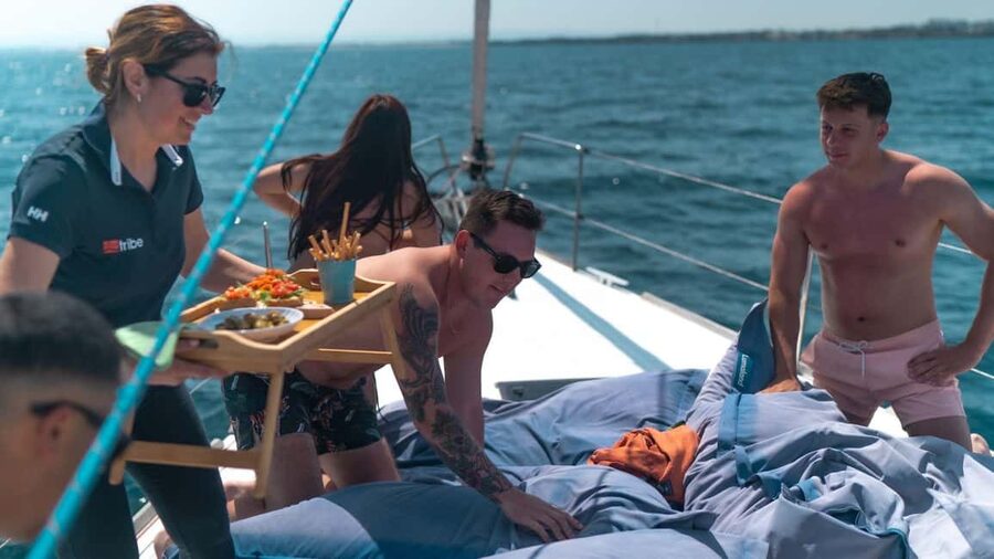 Catania: Sail Tour of Cyclops Coast with Sicilian Aperitif - Comfort, group size, and sea conditions