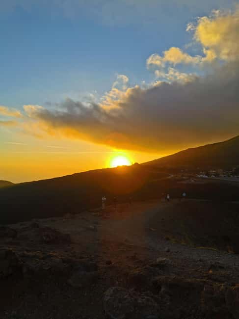 Catania: Sunset Trekking on Mount Etna with Wine Tasting - The Valle del Bove viewpoint