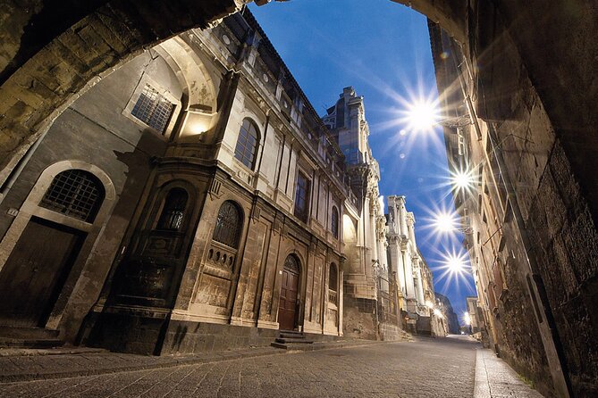 Catania Walking Tour with Audio and Written Guide by a Local - The Amenano Fountain and the city below