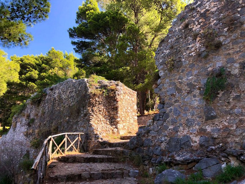 Cefalú: La Rocca Archaeological Park Guided Hiking Tour - Fortification walls, ovens, and Byzantine remains