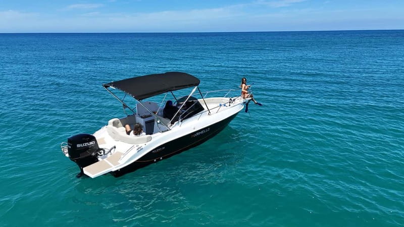 Cefalù: Private Boat Tour + Snorkeling & Aperitif (1-9 pax) - Welcome refreshments near Cefalù