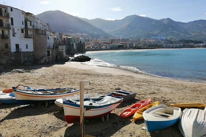 Cefalù's Food and Cultural Tour with Licensed Guide - Sea views from Bastione di Capo Marchiafava