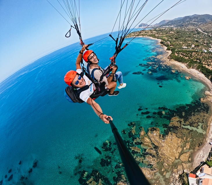 Cefalù: Tandem Paragliding Flight and GoPro13 Video - GoPro13 photos and video included