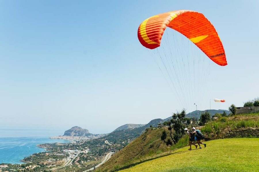 Cefalù: Tandem Paragliding Flight and GoPro13 Video - What the $169.93 price gets you