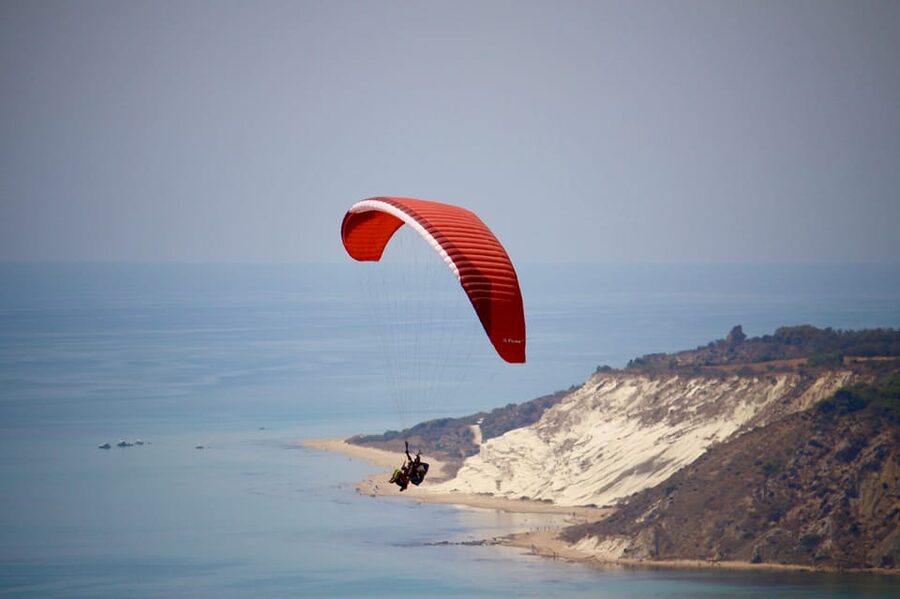 Cefalù: tandem paragliding flight and insta360 video - The Insta360 video and what it costs