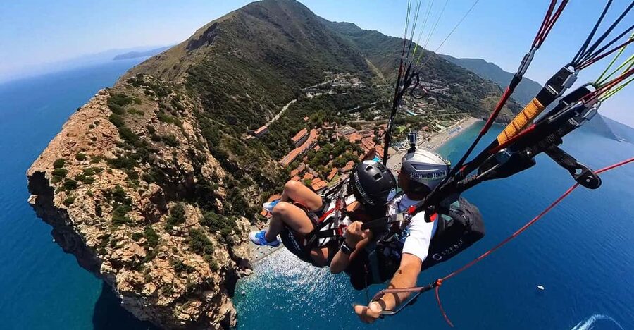 Cefalù: tandem paragliding flight and insta360 video - Weather, timing, and the practical details